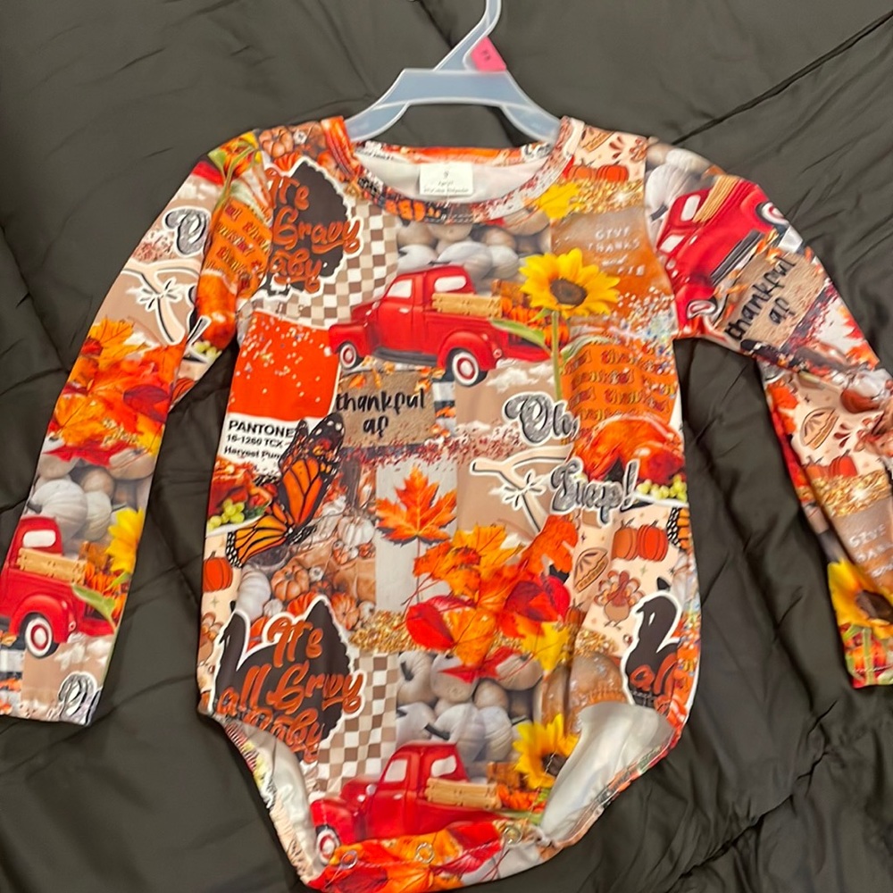 Toddler Thanksgiving Onesie